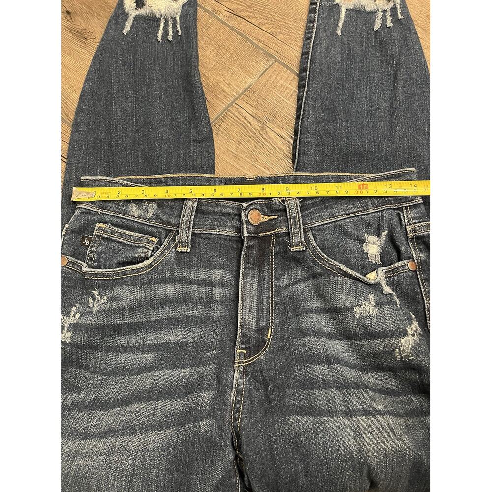 Judy‎ Blue Distressed Skinny Fit Size 5/27 Women's  Jeans - Picture 5 of 6